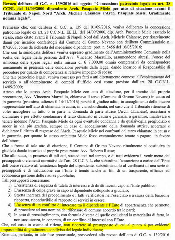 miele-pasquale-revoca-patrocinio-legale