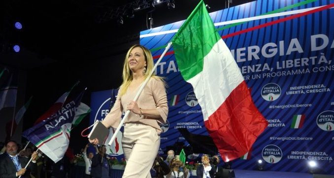 GIORGIA MELONI PRESIDENTE FRATELLI D'ITALIA