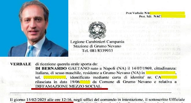 querela gianco a borrelli